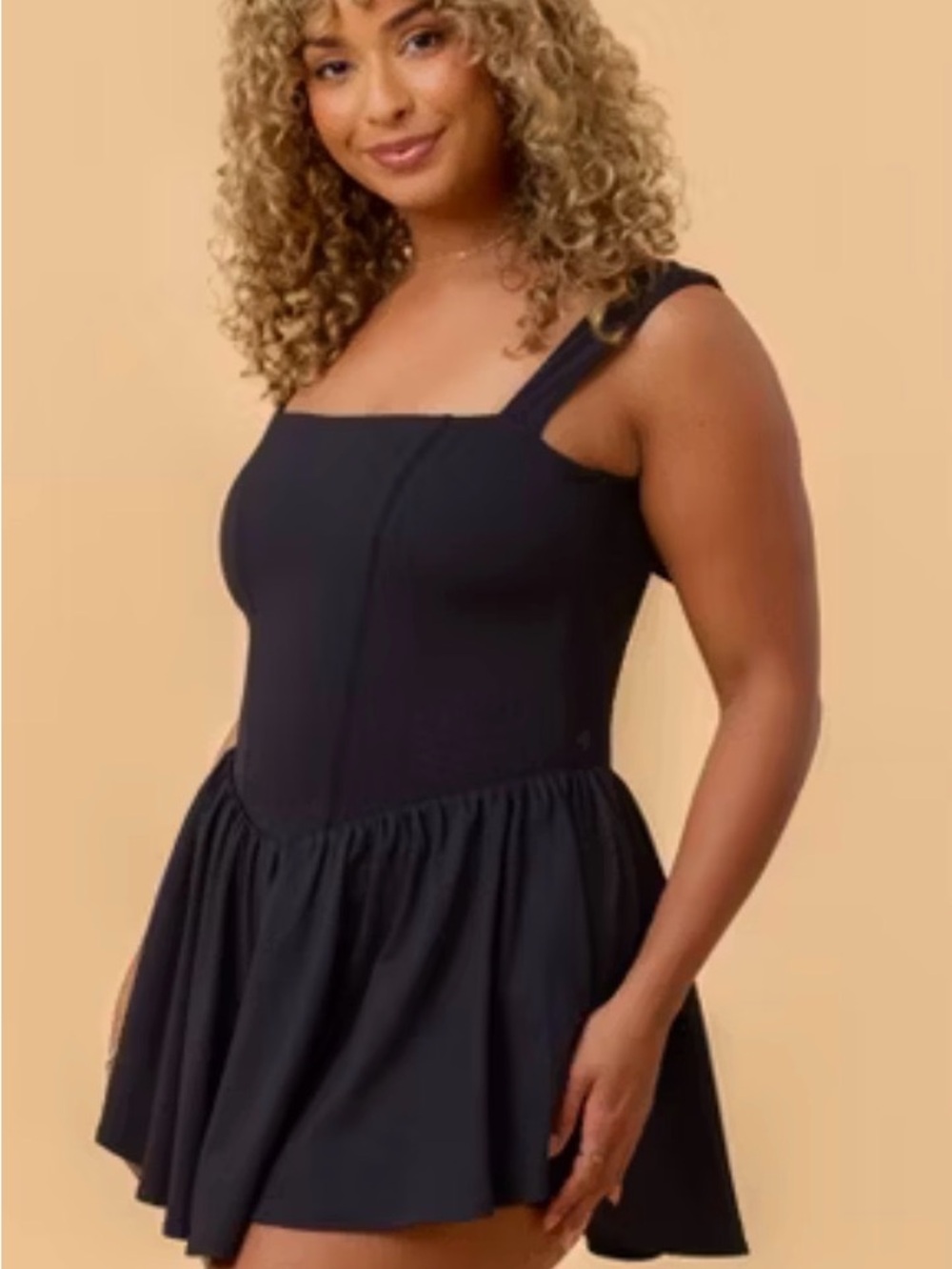 Blogilates Women's Mommy & Me Princess Bow Back Dress w/shorts  size Small - Picture 4 of 8